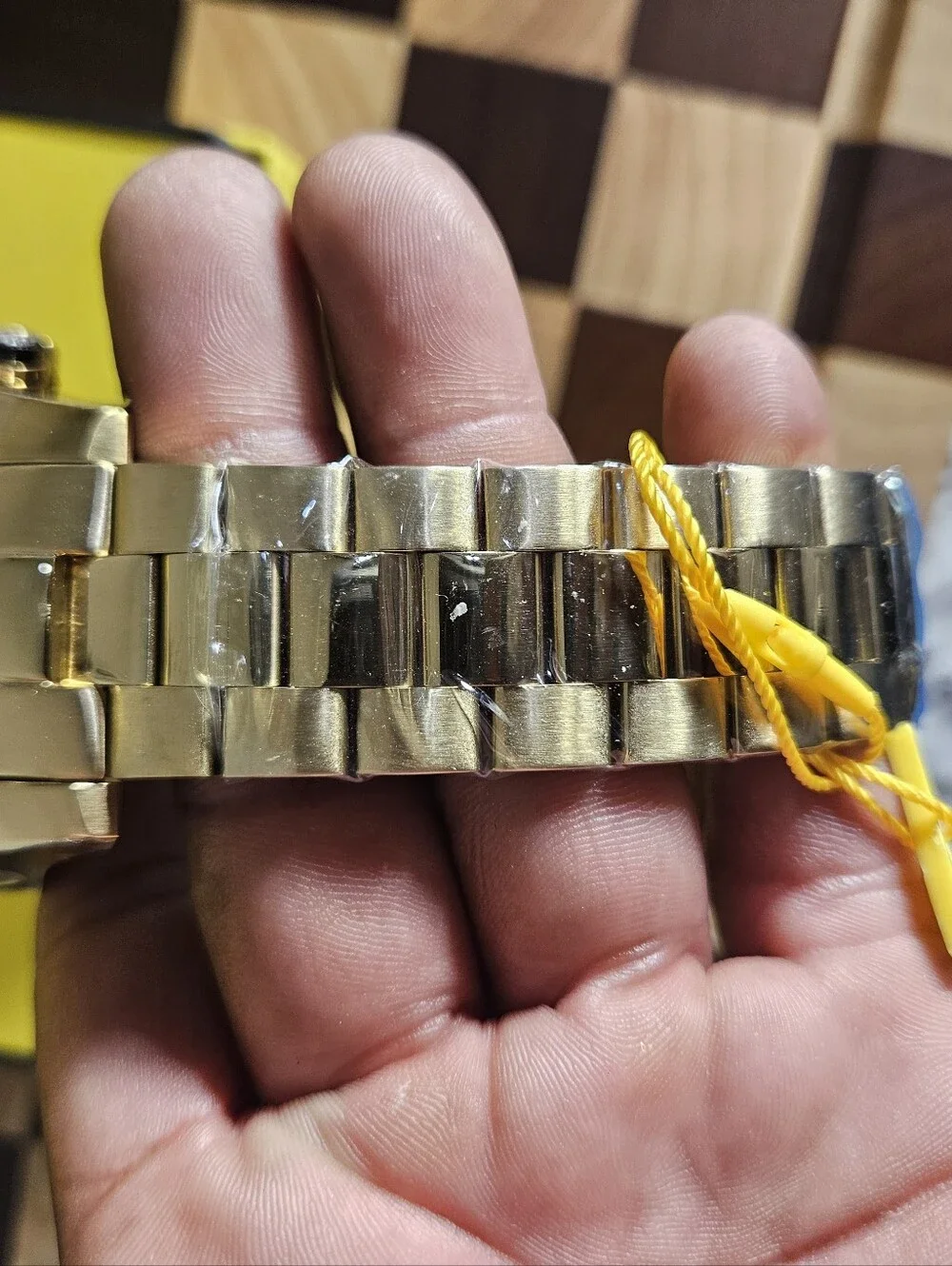 Invicta Bolt Gold-Tone Chronograph Watch 52mm